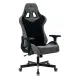 Кресло игровое геймерское Бюрократ VIKING 7 KNIGHT B FABRIC черный текстиль/эко.кожа крестовина металл. Фото товара с разных ракурсов.