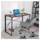 Стол на металлокаркасе BRABIX LOFT CD-002, 1000х500х750 мм, складной, цвет морёный дуб, 641212. Фото товара с разных ракурсов.