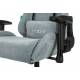 Кресло игровое Бюрократ VIKING KNIGHT LT28 FABRIC серо-голубой крестовина металл. Фото товара с разных ракурсов.