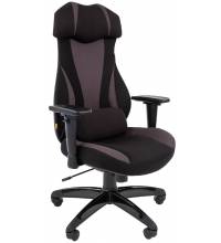 Игровое кресло Chairman Драйв 14 черное-серое