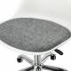 Кресло стул  "Eames MG-310 CH", хром, пластик белый, ткань серая, 532924. Фото товара с разных ракурсов.