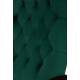 Кресло руководителя Бюрократ T-9928WALNUT Fabric зеленый Italia Green крестов. металл/дерево. Фото товара с разных ракурсов.