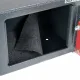 Сейф мебельный DASWERK (ДАСВЕРК) SC-170KL (170х230х170 мм), ключевой замок, графит, 291337. Фото товара с разных ракурсов.