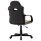Игровое кресло  "Stripe GM-202", экокожа, черное/желтое, 532510. Фото товара с разных ракурсов.