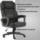 Кресло руководителя PREMIUM Favorite EX-577, пружинный блок, рециклированная кожа, серое. Фото товара с разных ракурсов.
