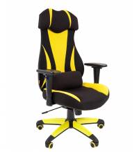Игровое кресло Chairman Драйв 14 черно-желтое