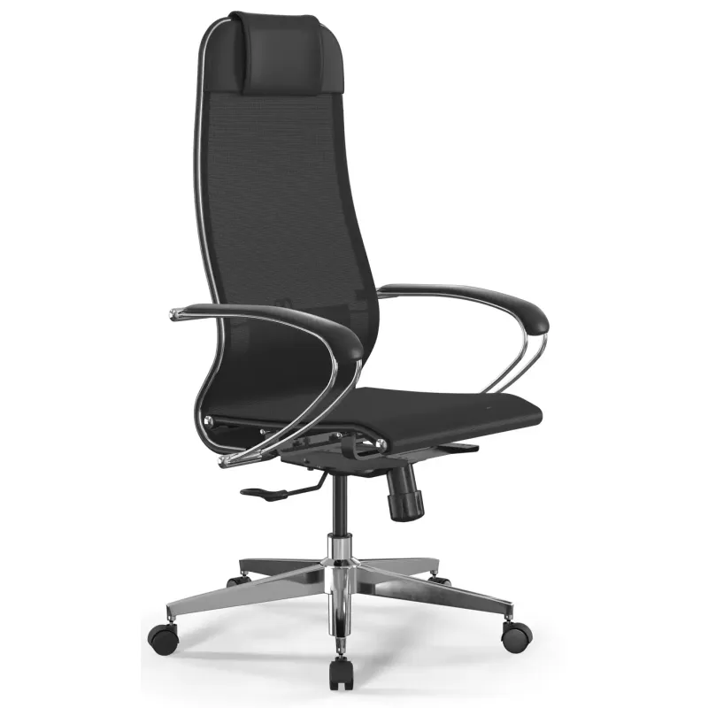 Кресло руководителя ErgoLife Set 4 черное главное фото