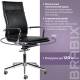 Кресло руководителя PREMIUM Kayman EX-532, экокожа, хром, черное. Фото товара с разных ракурсов.
