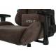 Кресло игровое Бюрократ VIKING KNIGHT LT10 FABRIC коричневый крестовина металл. Фото товара с разных ракурсов.