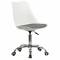 Кресло стул  "Eames MG-310 CH", хром, пластик белый, ткань серая, 532924 главное фото в маленьком размере