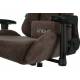 Кресло игровое Бюрократ VIKING KNIGHT LT10 FABRIC коричневый крестовина металл. Фото товара с разных ракурсов.