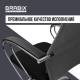 Кресло руководителя PREMIUM Ultimate EX-800 хром, плотная двойная сетка Х2, черное/серое. Фото товара с разных ракурсов.