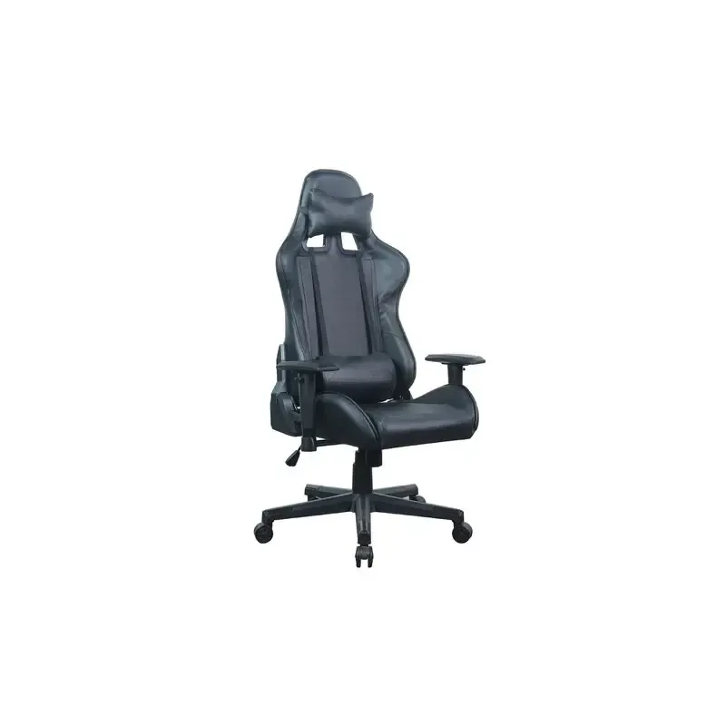 Игровое кресло  "GT Carbon GM-115", две подушки, экокожа, черное, 531932 главное фото
