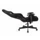 Кресло игровое Knight Outrider черный Light-20 с подголов. крестов. металл. Фото товара с разных ракурсов.