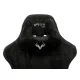 Кресло игровое геймерское Бюрократ VIKING KNIGHT LT20 FABRIC черный крестовина металл. Фото товара с разных ракурсов.