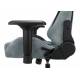 Кресло игровое геймерское Бюрократ VIKING 7 KNIGHT BL FABRIC синий текстиль/эко.кожа крестовина металл. Фото товара с разных ракурсов.